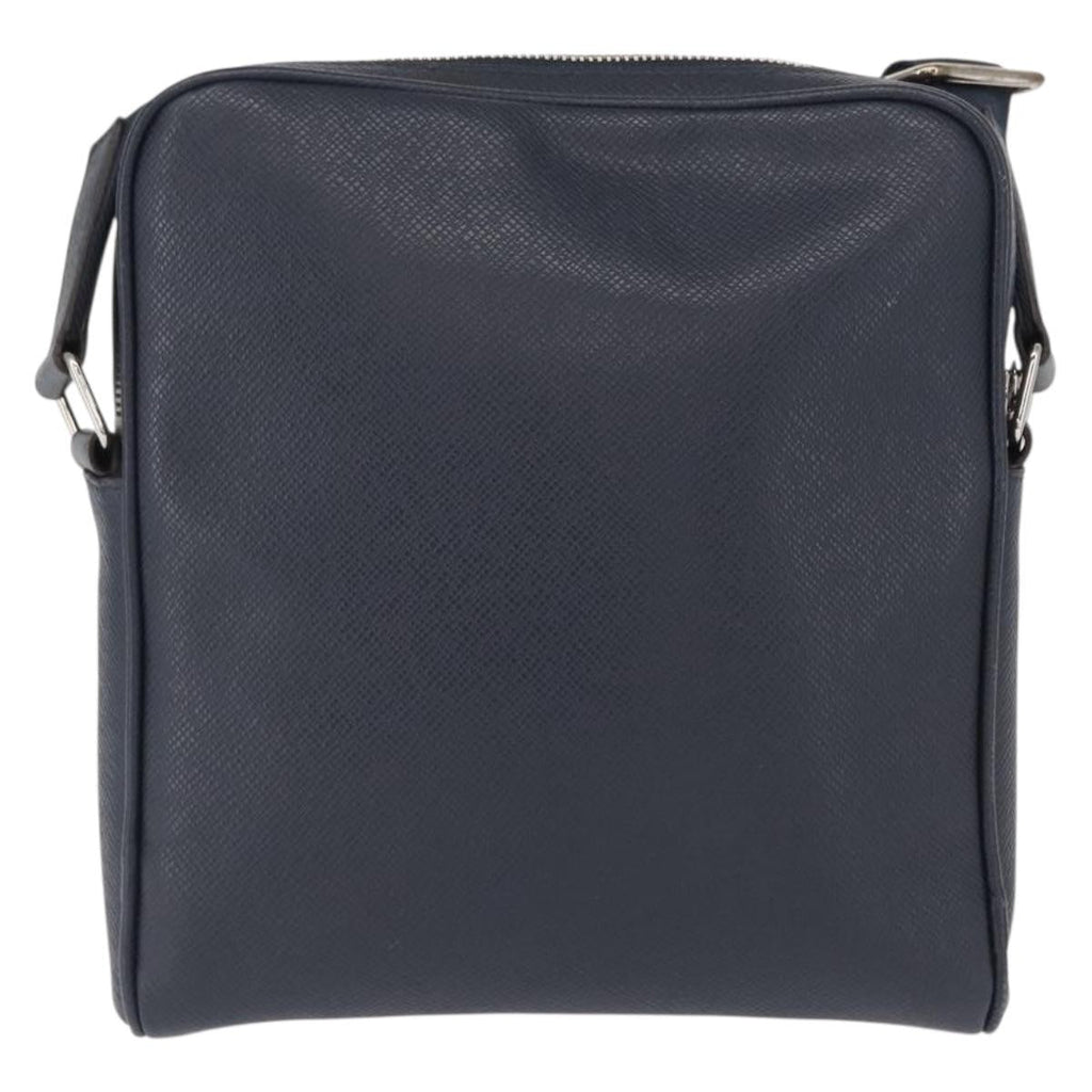 Louis Vuitton Alex Messenger Bag Taiga Leather Navy Leather Shoulder Bag Bag (Pre-Owned)