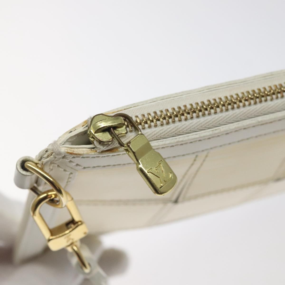 Louis Vuitton Delmonico Pochette Stretch Epi Leather Beige Leather Clutche & Pouche Bag (Pre-Owned)