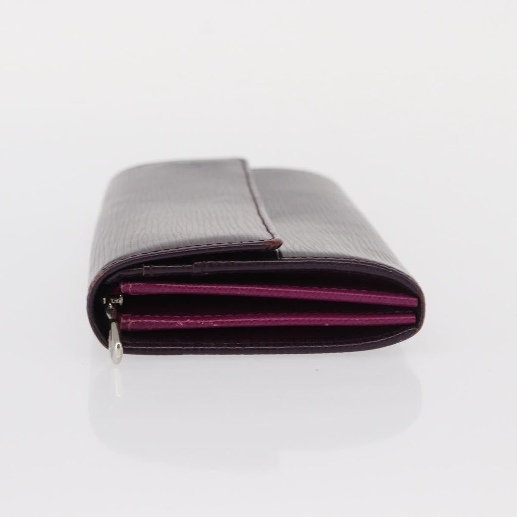 Louis Vuitton Vintage Sarah Wallet Epi Leather Purple Leather Wallets Accessory (Pre-Owned)
