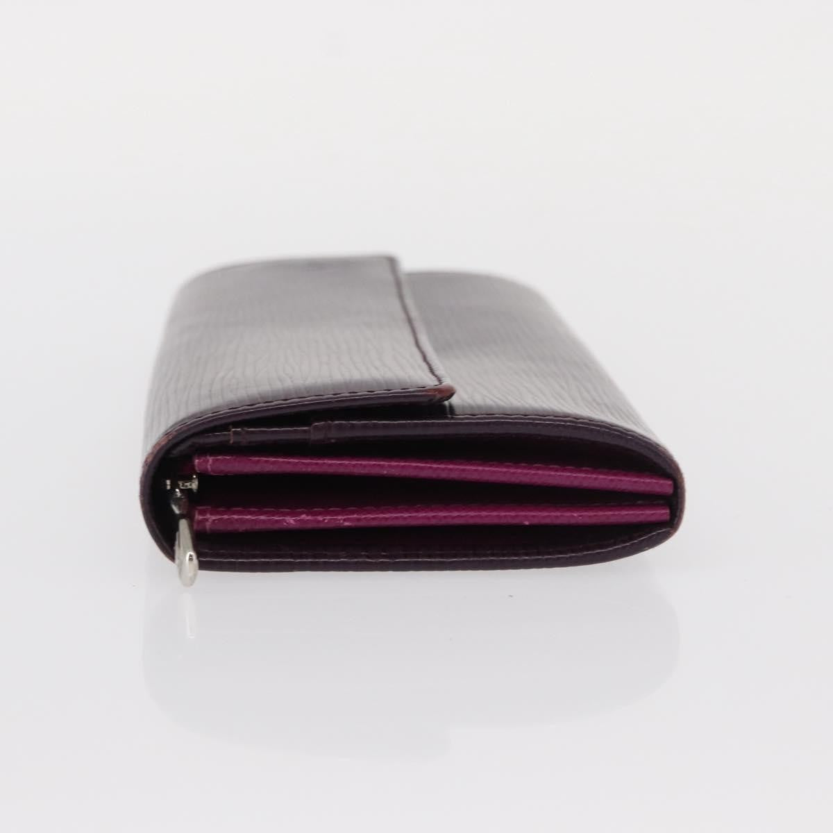 Louis Vuitton Vintage Sarah Wallet Epi Leather Purple Leather Wallets Accessory (Pre-Owned)
