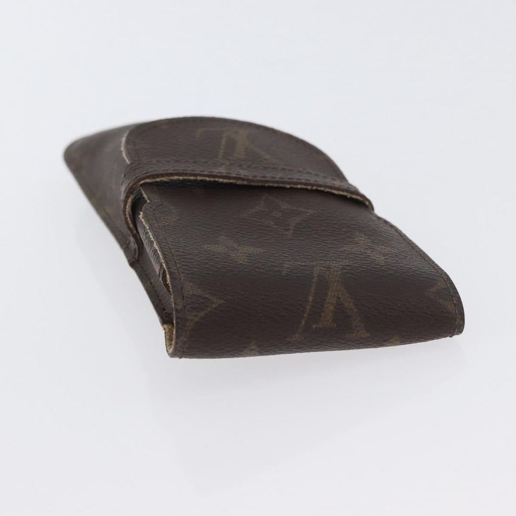 Louis Vuitton Etui À Lunette Canvas Brown Canvas Wallets Accessory (Pre-Owned)
