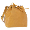 Louis Vuitton Petit Noe Handbag Epi Leather Yellow Leather Shoulder Bag Bag (Pre-Owned)