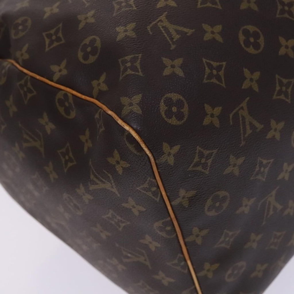 Louis Vuitton Keepall Bag Monogram Canvas Brown Canvas Travel Bag Bag (Pre-Owned)