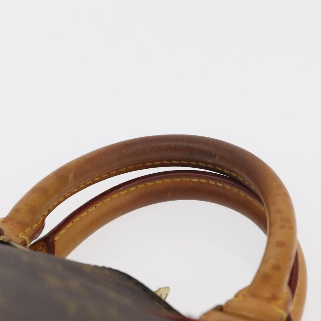 Louis Vuitton Alma Handbag Monogram Canvas Brown Canvas Handbag (Pre-Owned)