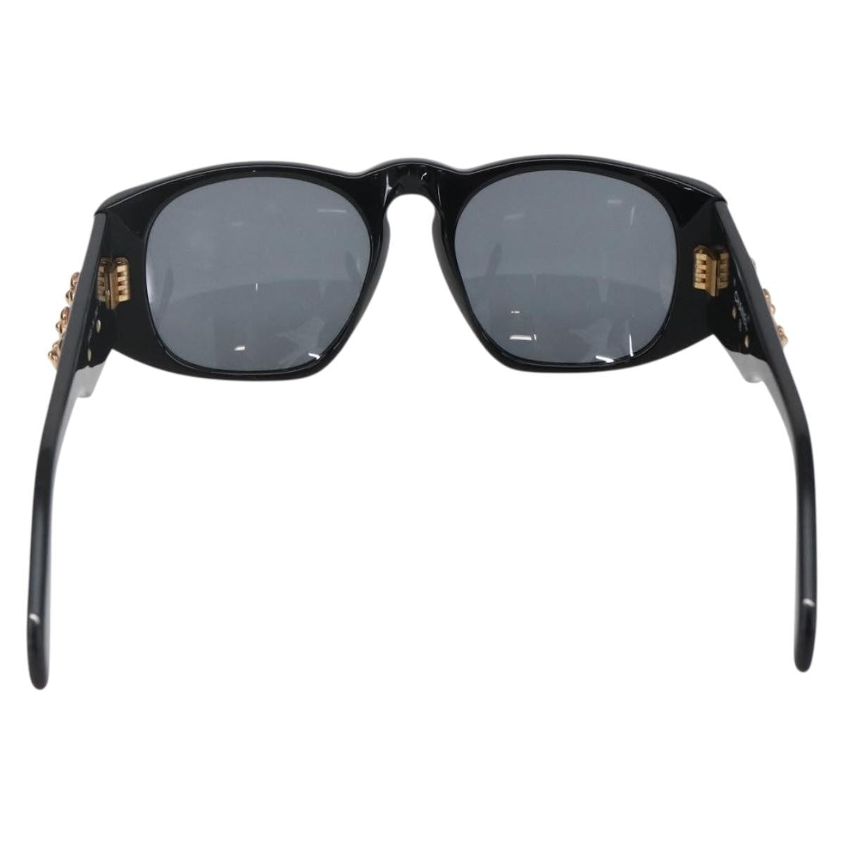 Chanel Camélia Sunglasses Plastic Black Plastic Sunglasse Accessory (Pre-Owned)