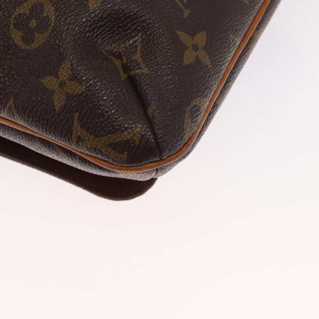 Louis Vuitton Musette Salsa Handbag Monogram Canvas Brown Canvas Shoulder Bag Bag (Pre-Owned)
