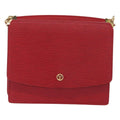 Louis Vuitton Grenelle Shoulder Bag Epi Leather Red Leather Shoulder Bag Bag (Pre-Owned)