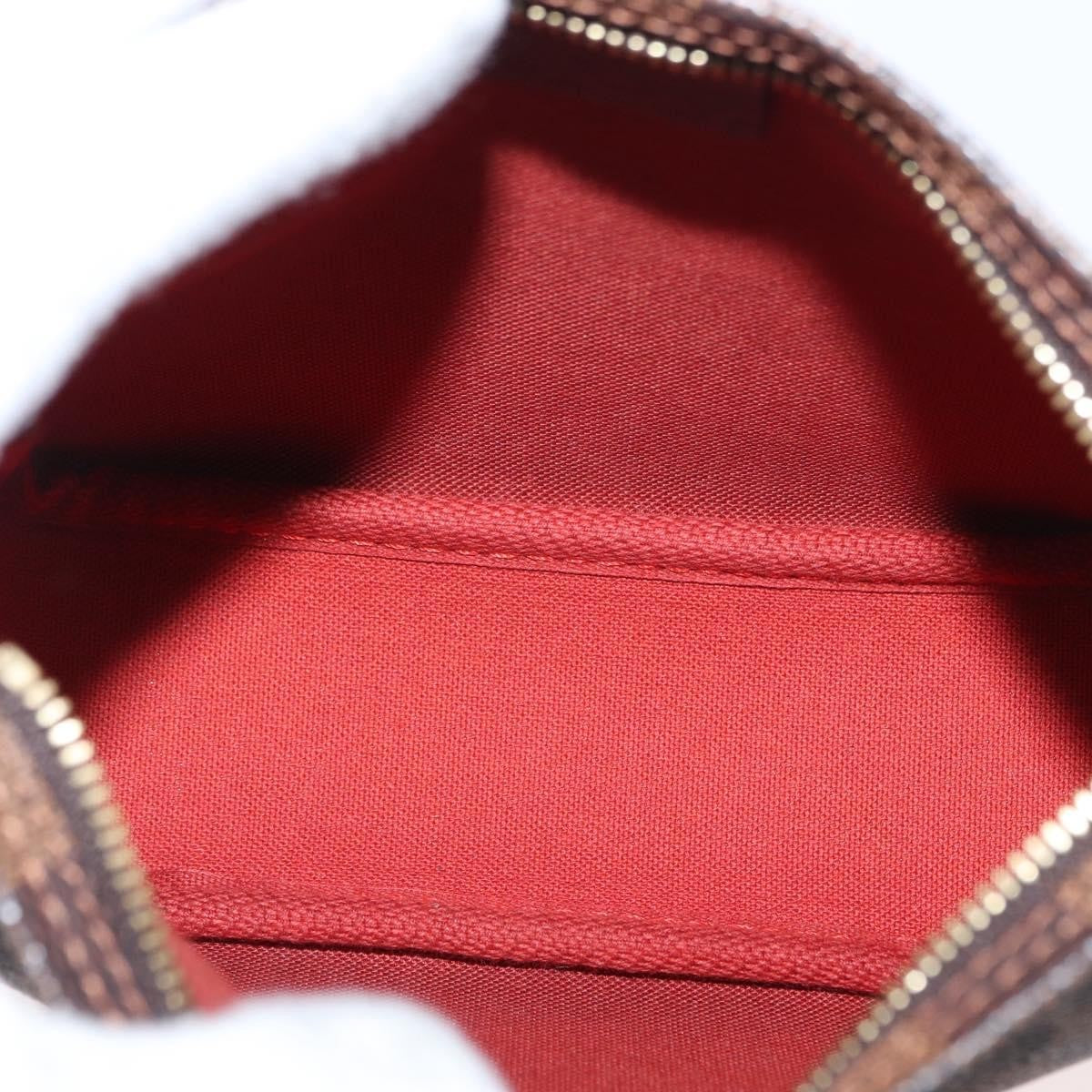 Louis Vuitton Trousse Make Up Bag Damier Canvas Brown Canvas Clutche & Pouche Bag (Pre-Owned)