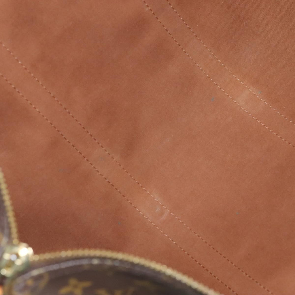 Louis Vuitton Keepall Bag Monogram Canvas Brown Canvas Travel Bag Bag (Pre-Owned)