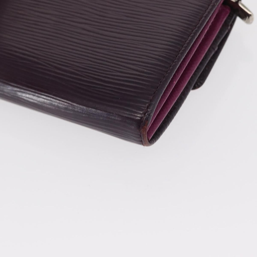 Louis Vuitton Vintage Sarah Wallet Epi Leather Purple Leather Wallets Accessory (Pre-Owned)