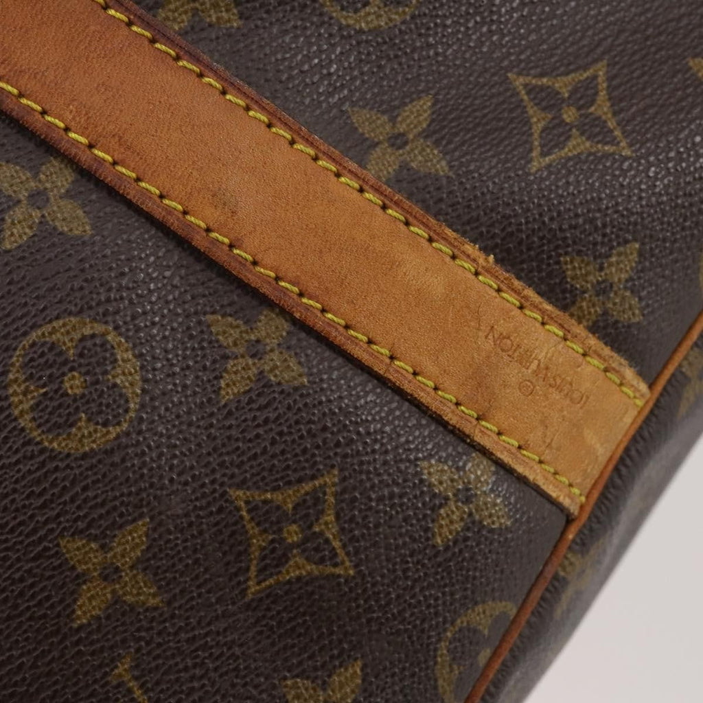 Louis Vuitton Keepall Bandouliere Bag Monogram Canvas Brown Canvas Travel Bag Bag (Pre-Owned)