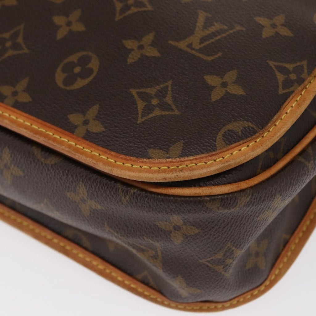 Louis Vuitton Bosphore Messenger Bag Monogram Canvas Brown Canvas Shoulder Bag Bag (Pre-Owned)