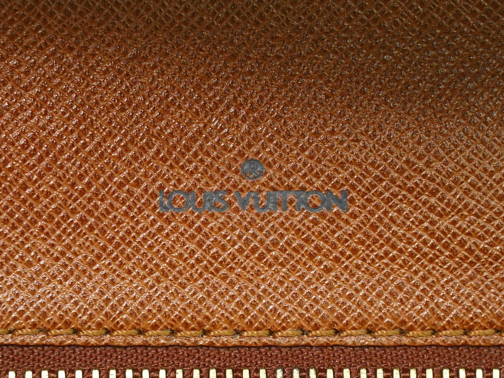 Louis Vuitton Monceau Handbag Monogram Canvas Brown Canvas Handbag (Pre-Owned)
