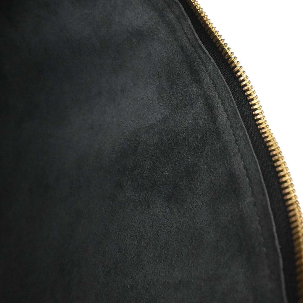 Louis Vuitton Alma Handbag Epi Leather Black Leather Handbag (Pre-Owned)