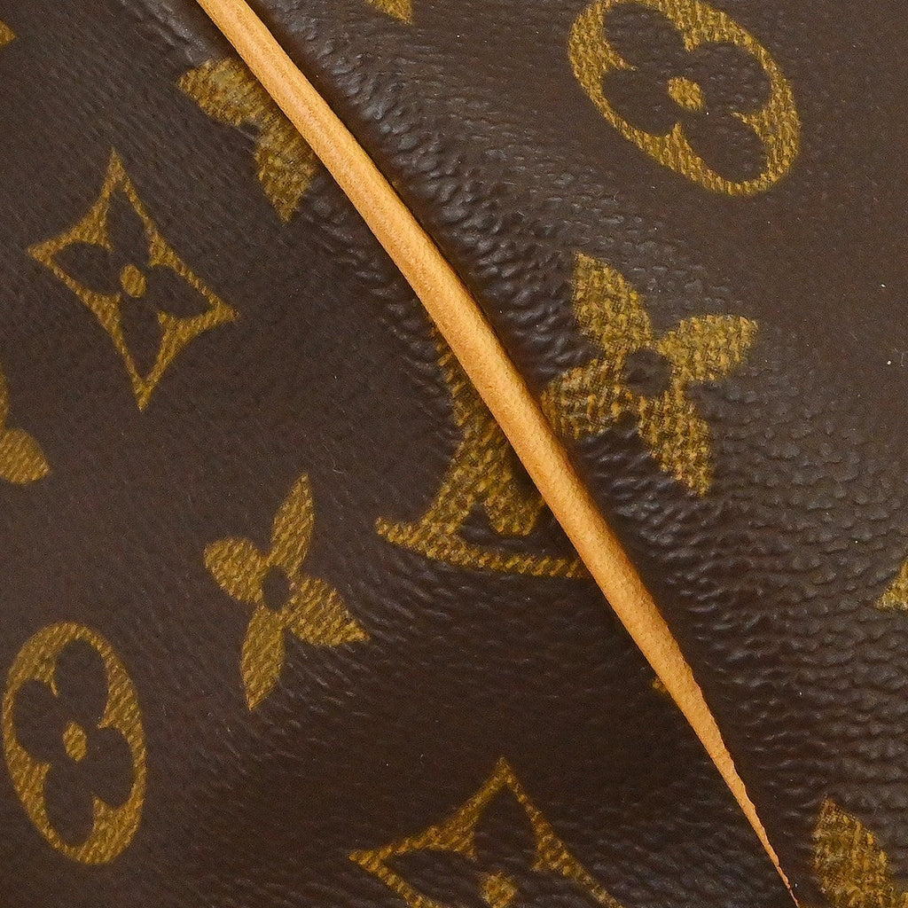 Louis Vuitton Keepall Bag Monogram Canvas Brown Canvas Travel Bag Bag (Pre-Owned)