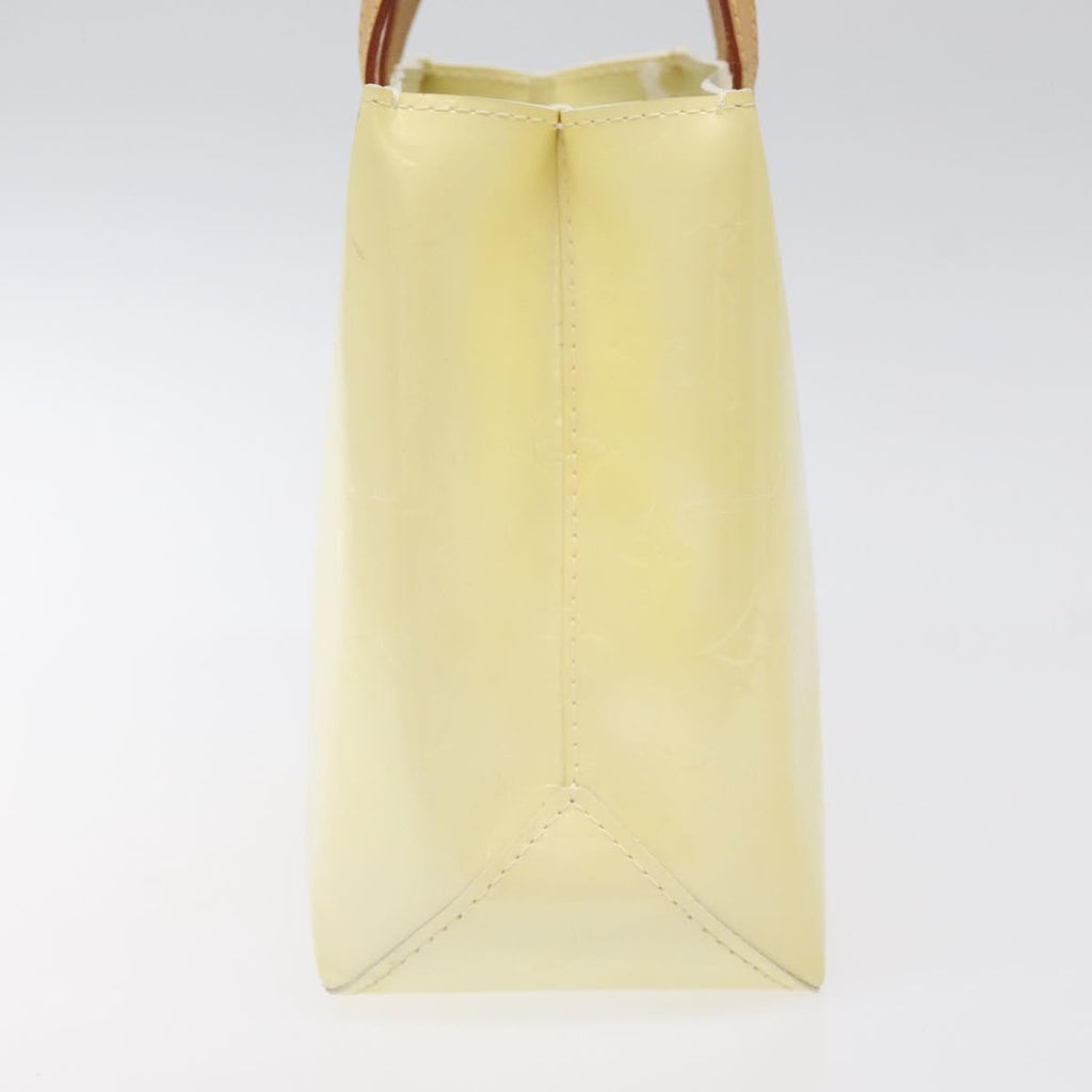 Louis Vuitton Reade Handbag Monogram Vernis Beige Patent_Leather Bag (Pre-Owned)