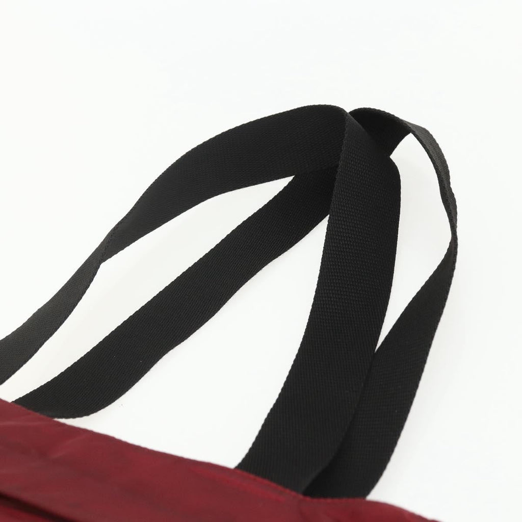 Prada Sport Tote Bag Nylon Red Nylon Tote Bag Bag (Pre-Owned)