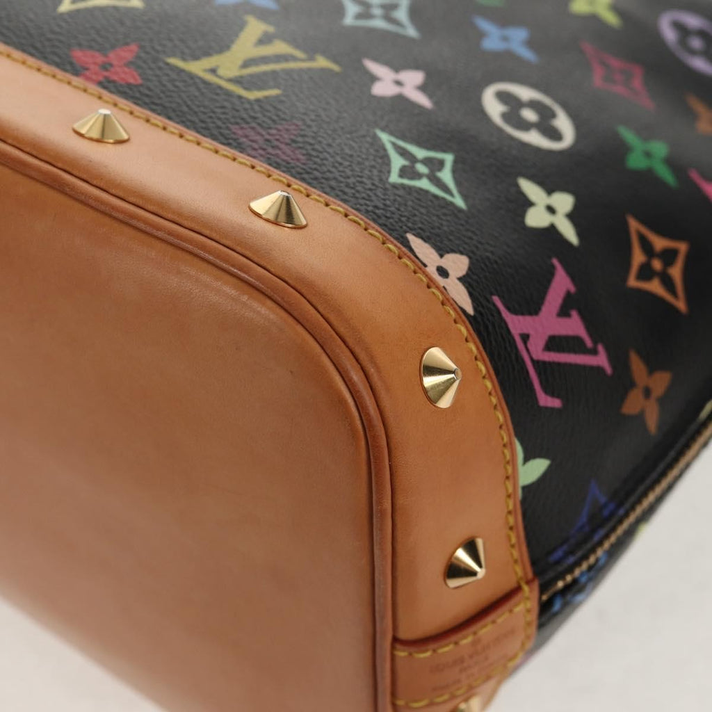 Louis Vuitton Alma Handbag Monogram Multicolor Multicolour Canvas Handbag (Pre-Owned)