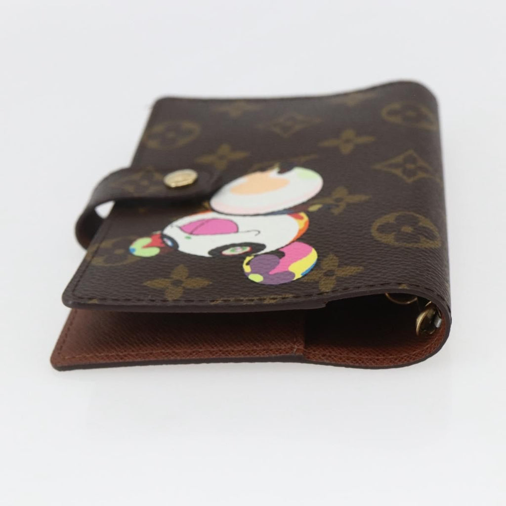 Louis Vuitton Agenda Cover Monogram Panda Brown Canvas Wallets Accessory (Pre-Owned)