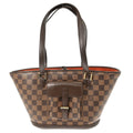 Louis Vuitton Manosque Handbag Damier Brown Canvas Tote Bag Bag (Pre-Owned)