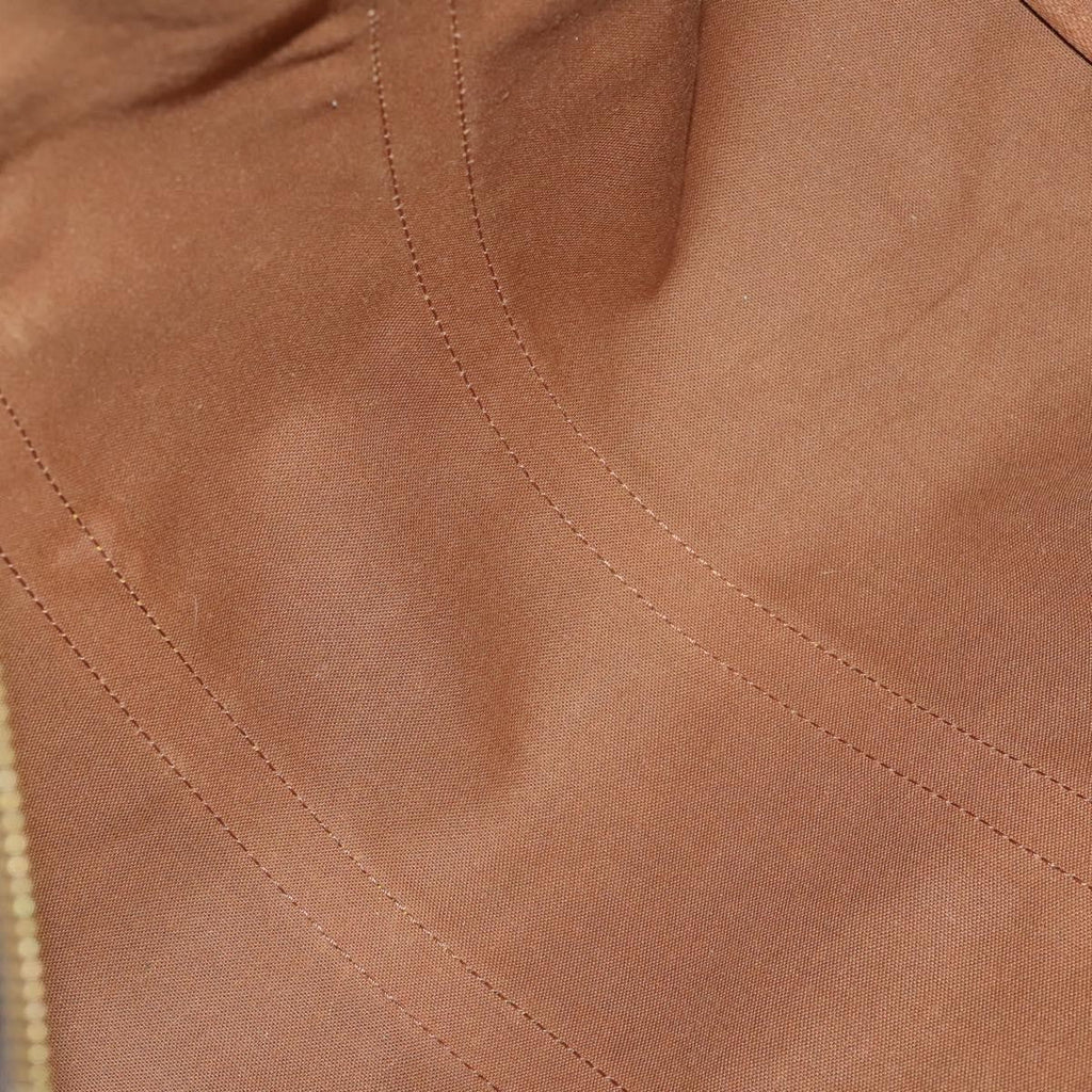 Louis Vuitton Keepall Bandouliere Bag Monogram Canvas Brown Canvas Travel Bag Bag (Pre-Owned)