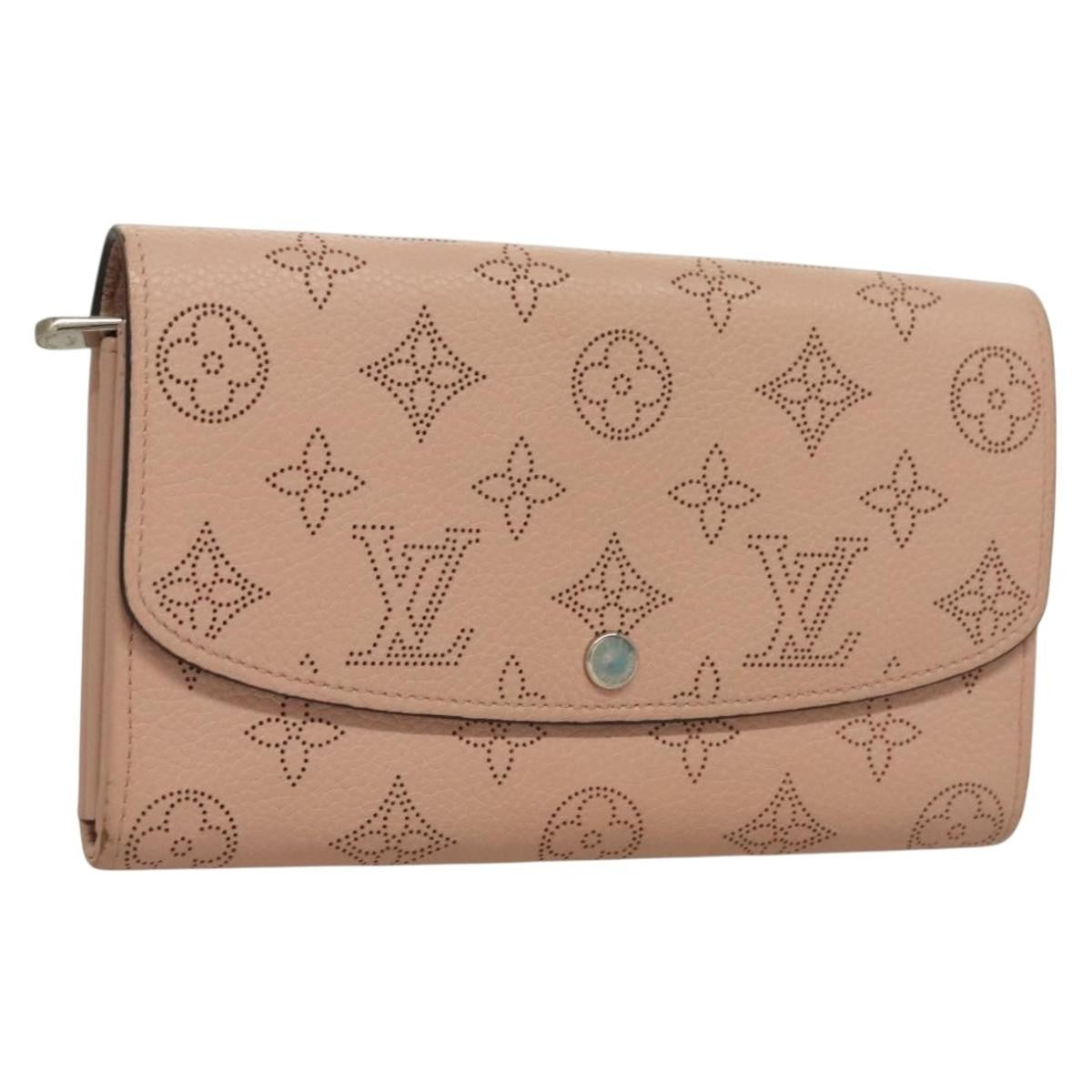 Louis Vuitton Iris Wallet Mahina Leather Pink Leather Wallets Accessory (Pre-Owned)