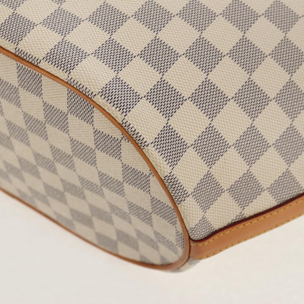 Louis Vuitton Pampelonne Handbag Damier White Canvas Tote Bag Bag (Pre-Owned)