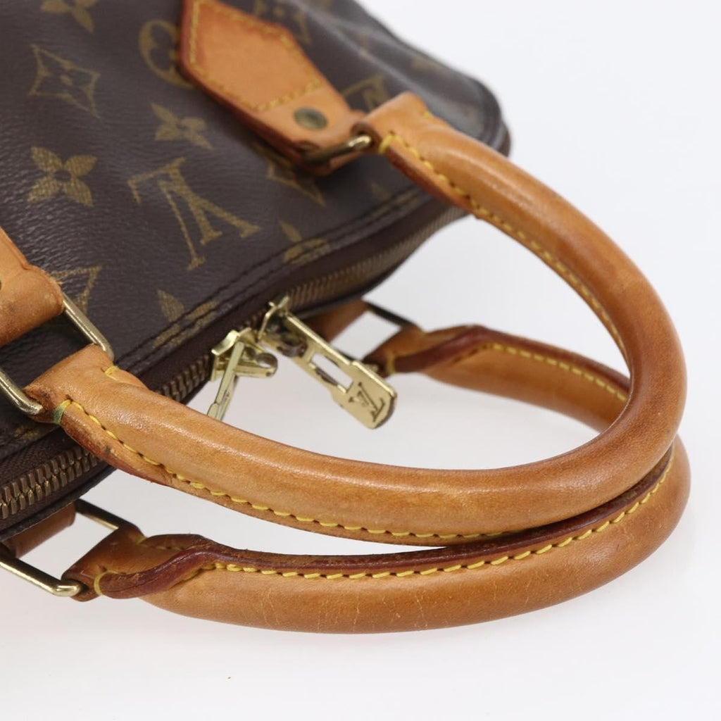 Louis Vuitton Vintage Alma Handbag Monogram Canvas Brown Canvas Handbag (Pre-Owned)