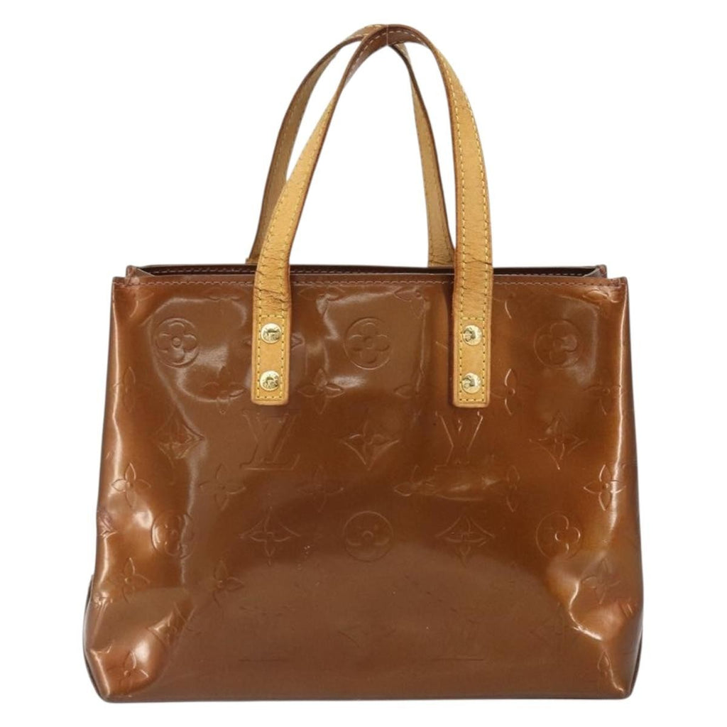 Louis Vuitton Reade Handbag Monogram Vernis Brown Patent_Leather Handbag (Pre-Owned)