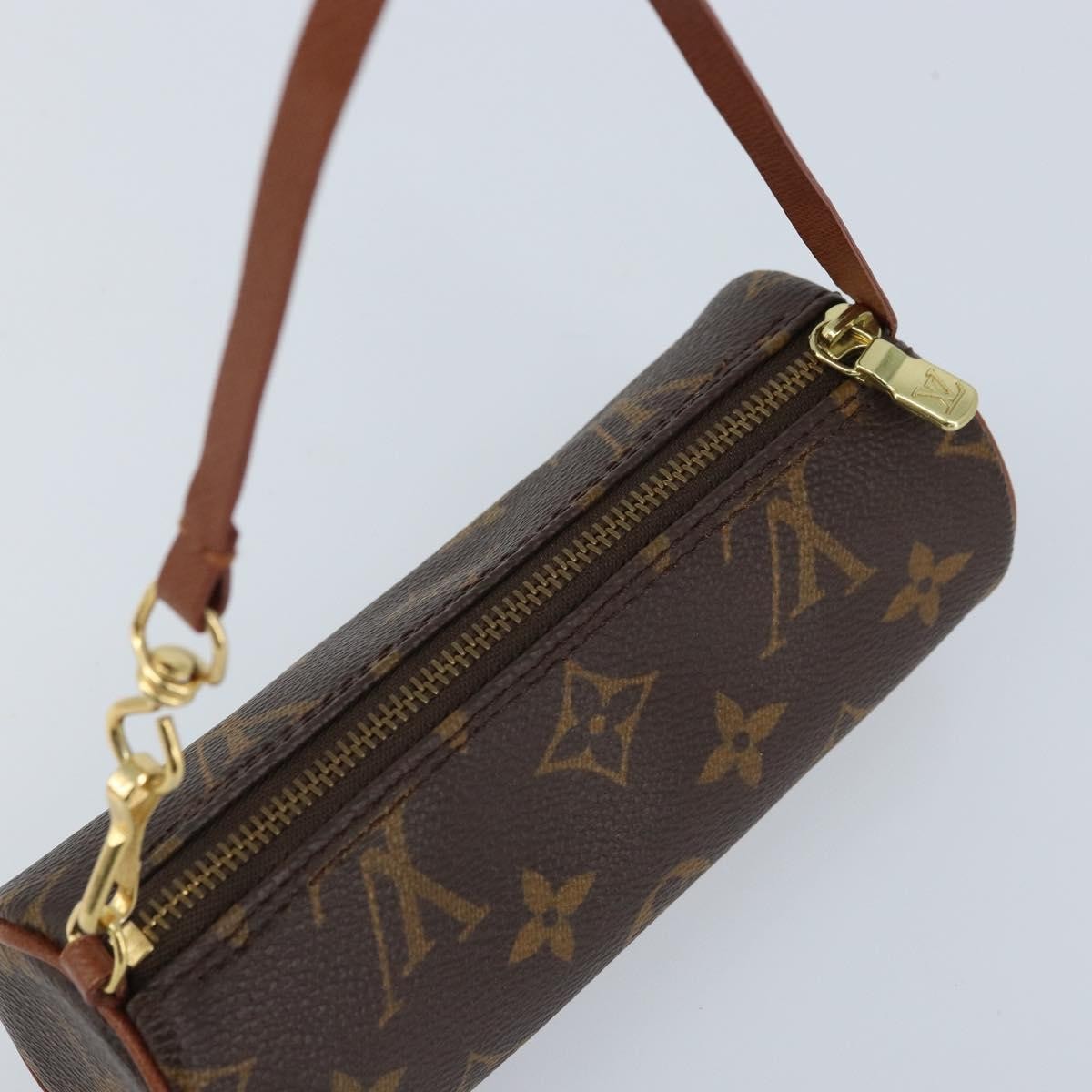 Louis Vuitton Papillon Pochette Monogram Canvas Brown Canvas Clutche & Pouche Bag (Pre-Owned)