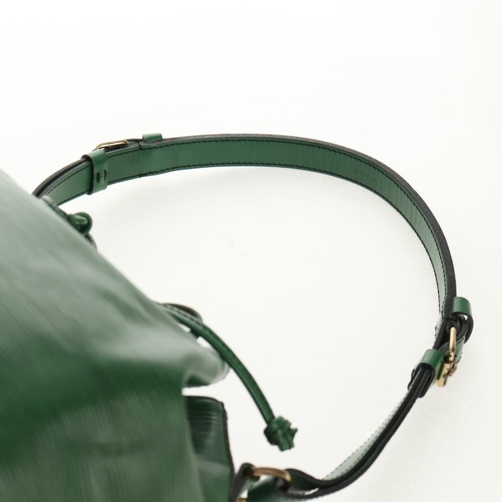 Louis Vuitton Petit Noe Handbag Epi Leather Green Leather Shoulder Bag Bag (Pre-Owned)