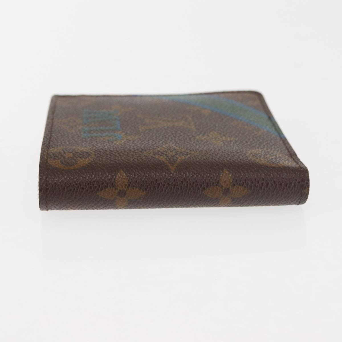 Louis Vuitton Marco Wallet Monogram Canvas Brown Canvas Wallets Accessory (Pre-Owned)