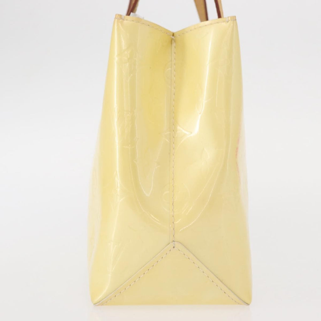 Louis Vuitton Reade Handbag Monogram Vernis Beige Patent_Leather Tote Bag Bag (Pre-Owned)