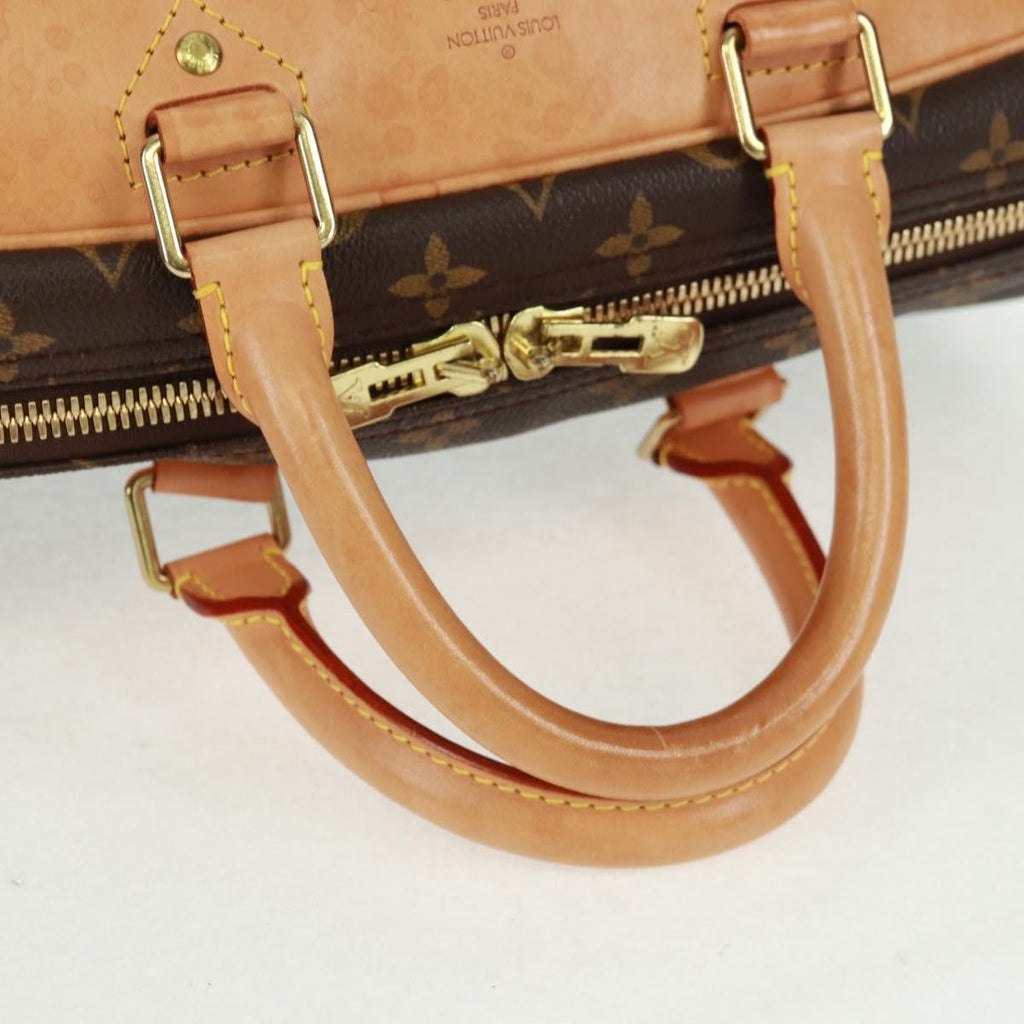 Louis Vuitton Evasion Travel Bag Monogram Canvas Brown Canvas Travel Bag Bag (Pre-Owned)