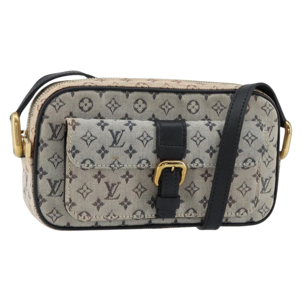 Louis Vuitton Juliette Crossbody Bag Mini Lin Blue Canvas Shoulder Bag Bag (Pre-Owned)