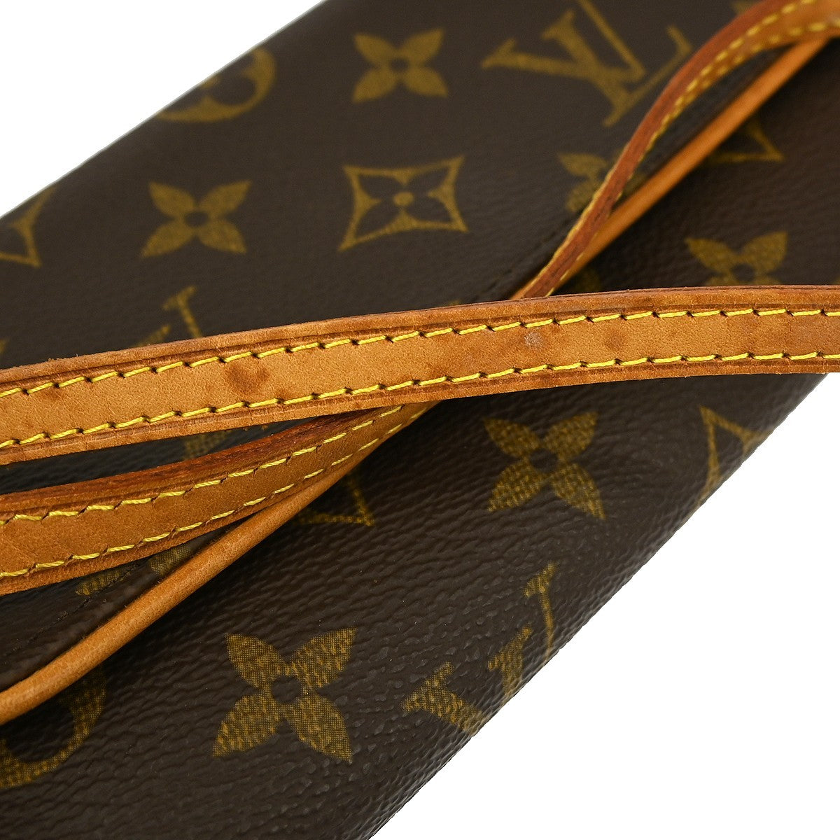 Louis Vuitton Twin Handbag Monogram Canvas Brown Canvas Clutche & Pouche Bag (Pre-Owned)