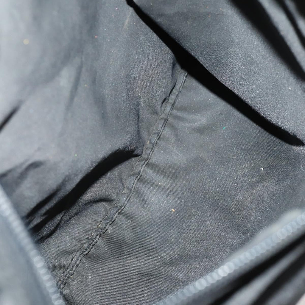 Prada Flat Messenger Bag Tessuto Black Nylon Shoulder Bag Bag (Pre-Owned)