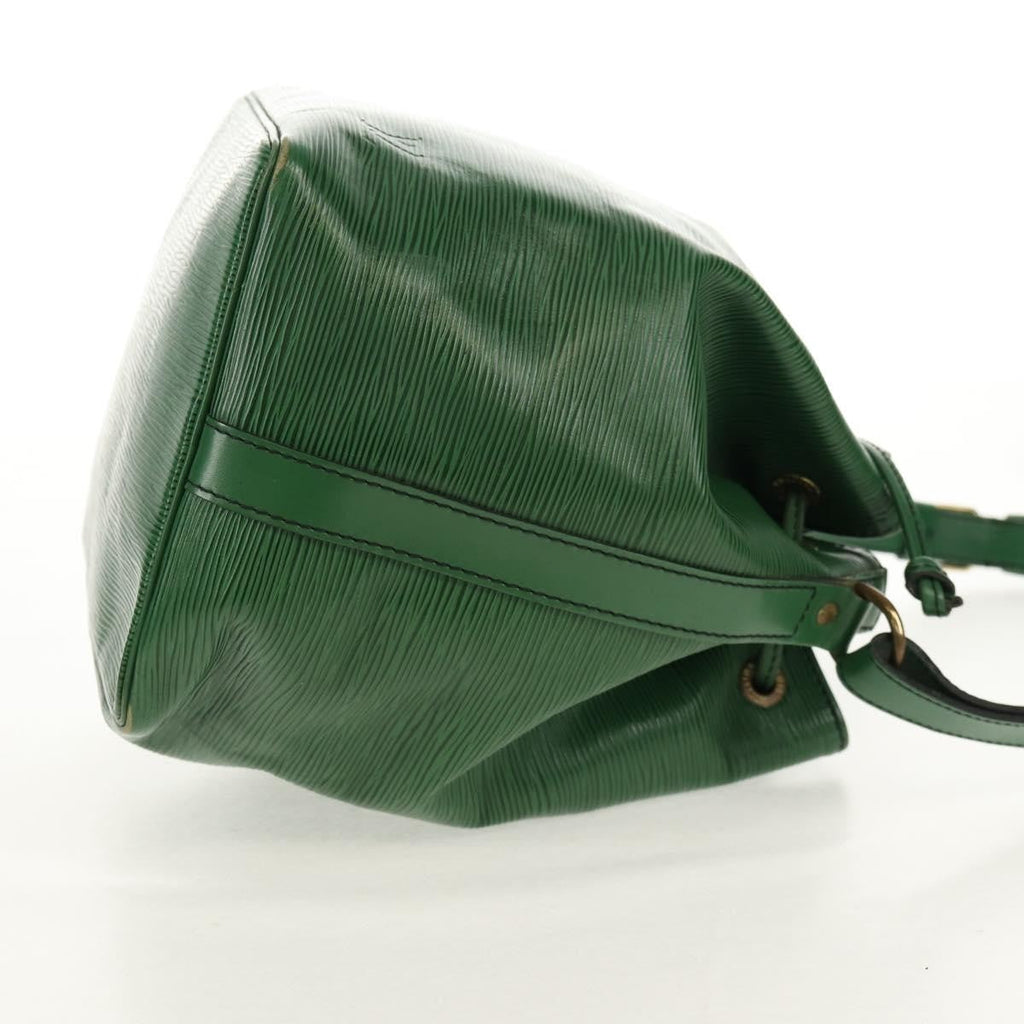 Louis Vuitton Petit Noe Handbag Epi Leather Green Leather Shoulder Bag Bag (Pre-Owned)