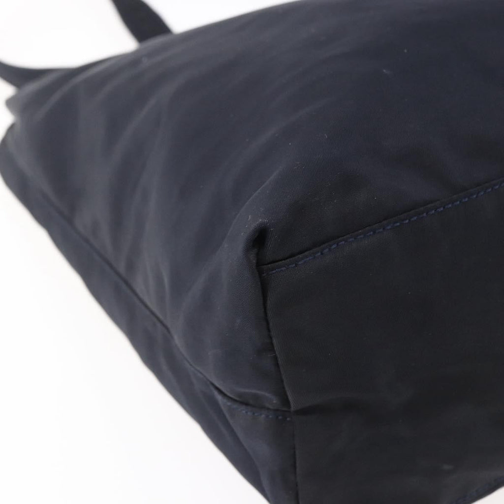 Prada Front Pocket Zip Tote Tessuto Black Nylon Tote Bag Bag (Pre-Owned)