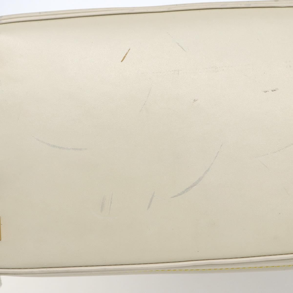Louis Vuitton Suhali Lockit Handbag Leather White Leather Handbag (Pre-Owned)