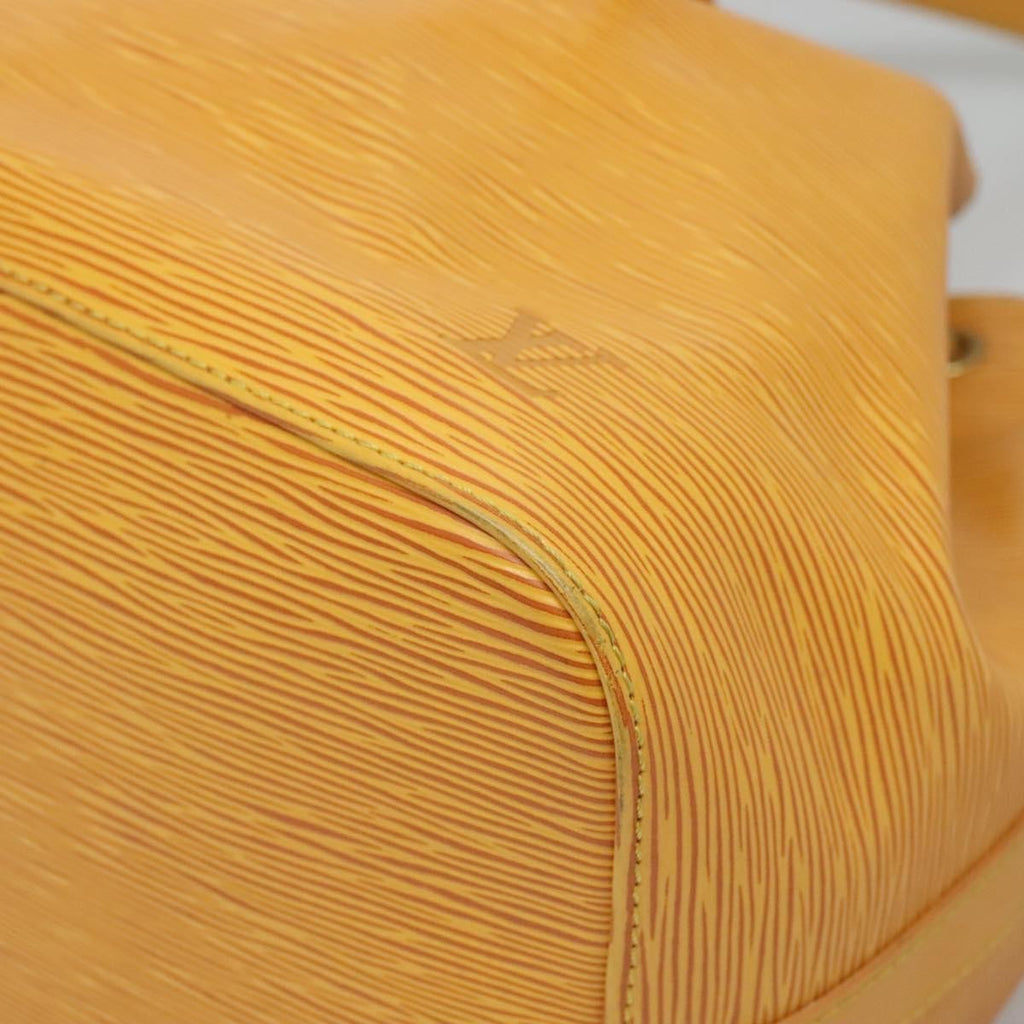 Louis Vuitton Noe Handbag Epi Leather Yellow Leather Bag (Pre-Owned)