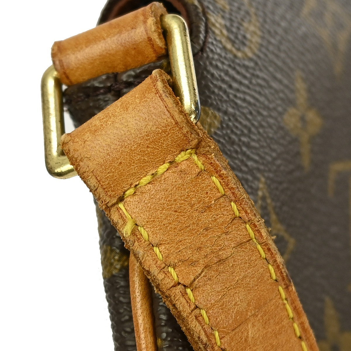 Louis Vuitton Musette Salsa Handbag Monogram Canvas Brown Canvas Shoulder Bag Bag (Pre-Owned)