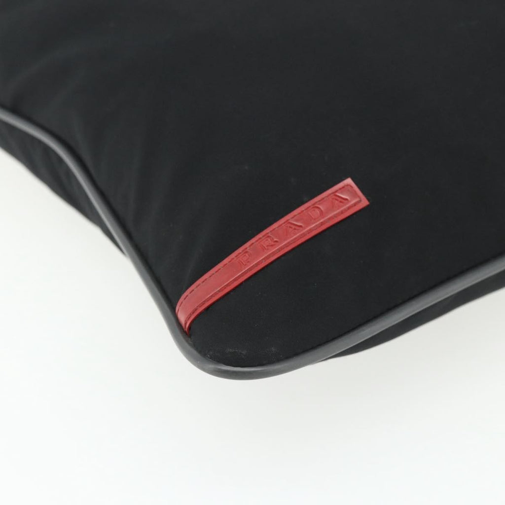 Prada Sport Tote Bag Nylon Black Nylon Tote Bag Bag (Pre-Owned)