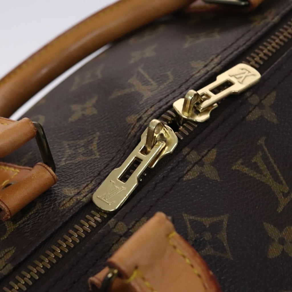Louis Vuitton Keepall Bag Monogram Canvas Brown Canvas Travel Bag Bag (Pre-Owned)