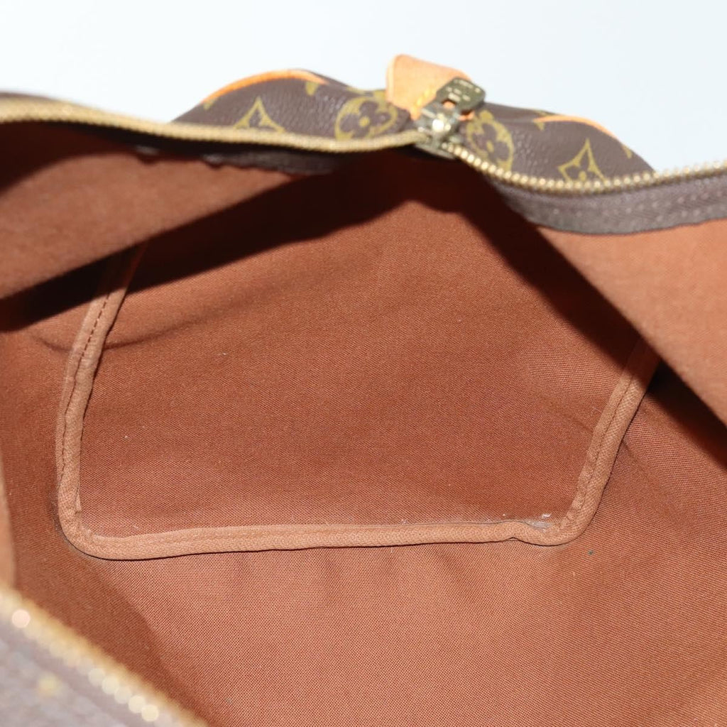 Louis Vuitton Keepall Bag Monogram Canvas Brown Canvas Travel Bag Bag (Pre-Owned)