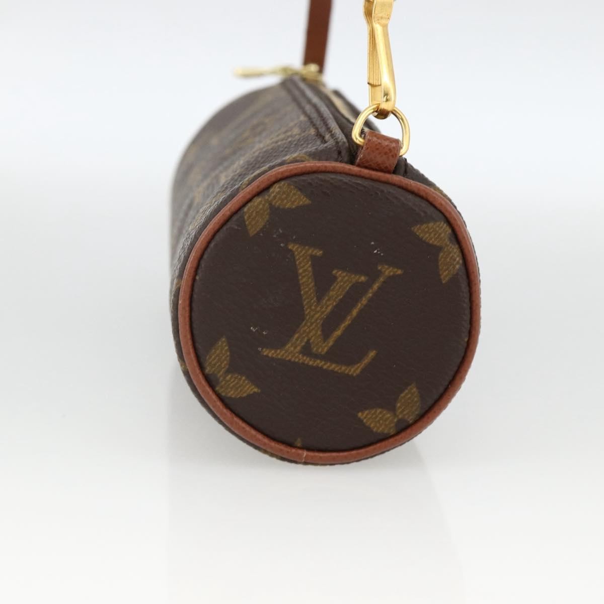 Louis Vuitton Papillon Pochette Monogram Canvas Brown Canvas Clutche & Pouche Bag (Pre-Owned)