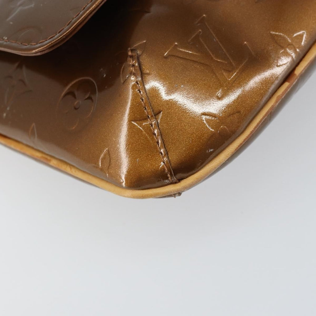 Louis Vuitton Thompson Street Handbag Monogram Vernis Brown Patent_Leather Shoulder Bag Bag (Pre-Owned)