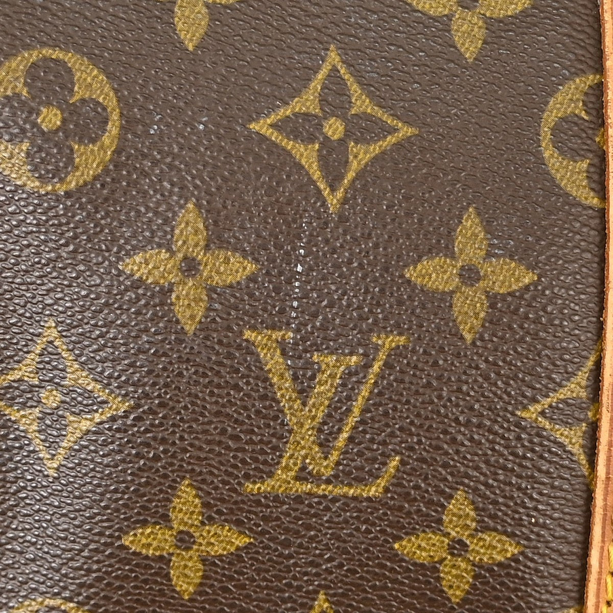 Louis Vuitton Keepall Bag Monogram Canvas Brown Canvas Travel Bag Bag (Pre-Owned)