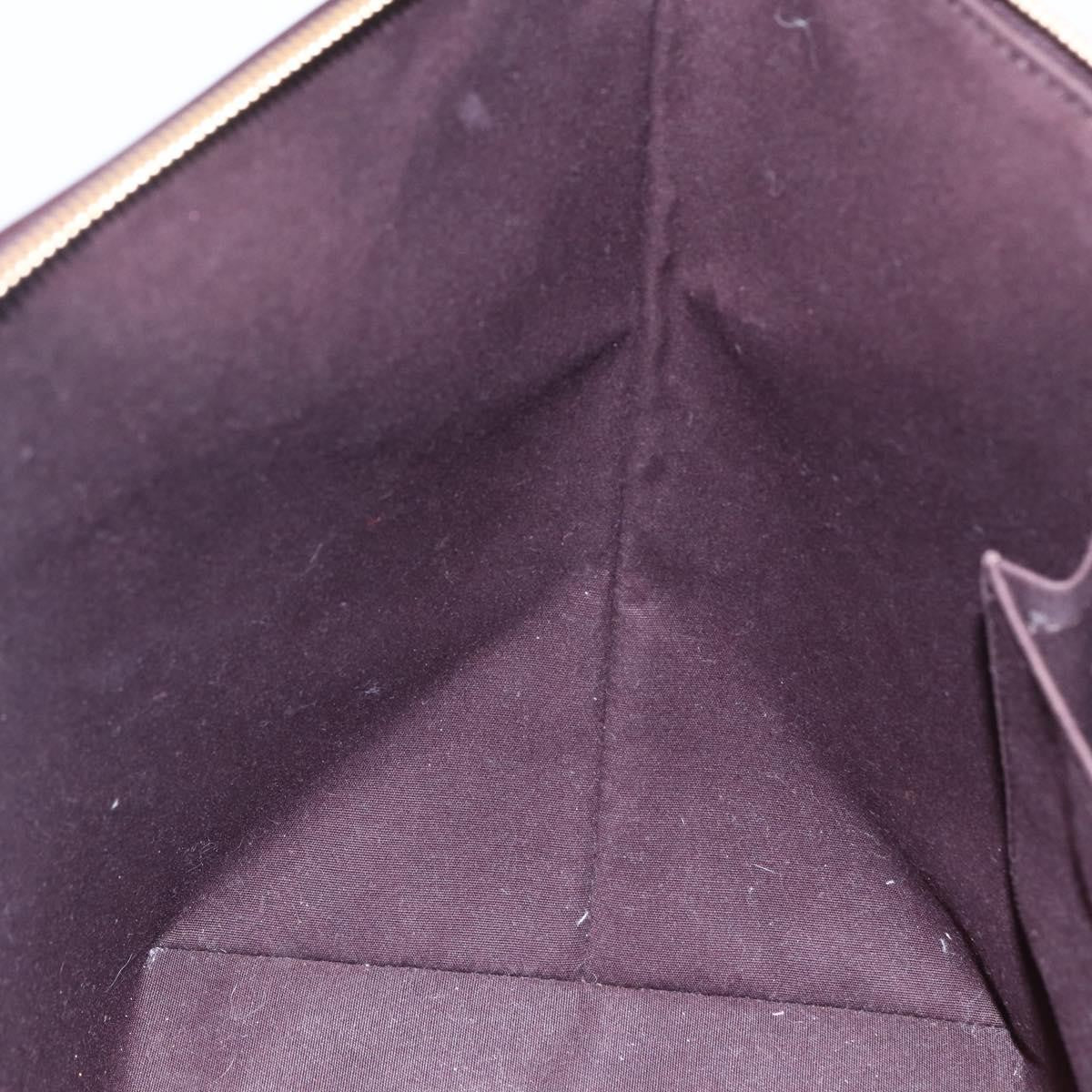 Louis Vuitton Bellevue Handbag Monogram Vernis Purple Patent_Leather Tote Bag Bag (Pre-Owned)