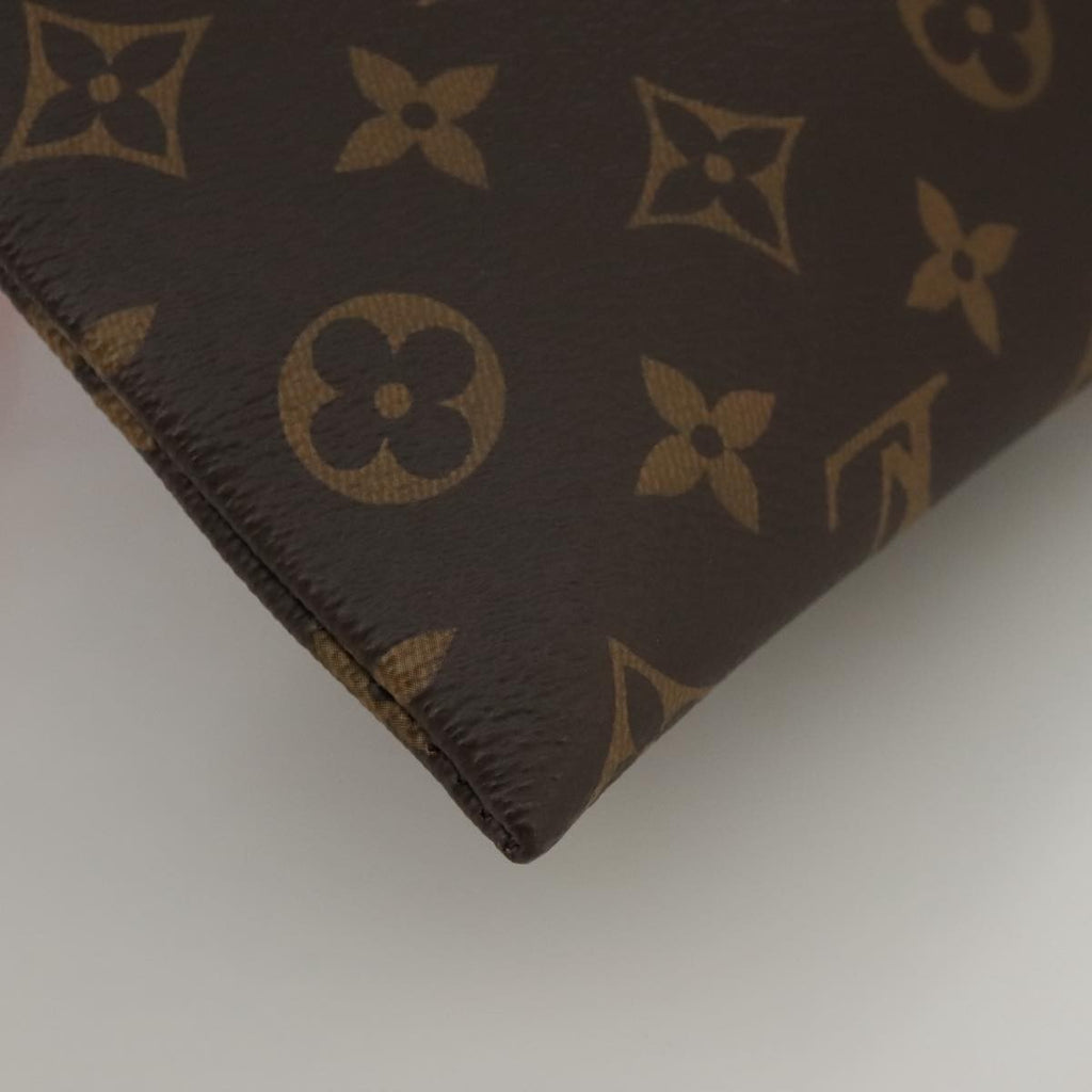 Louis Vuitton Solar Ray A4 Pouch Monogram Canvas Brown Canvas Clutche & Pouche Bag (Pre-Owned)